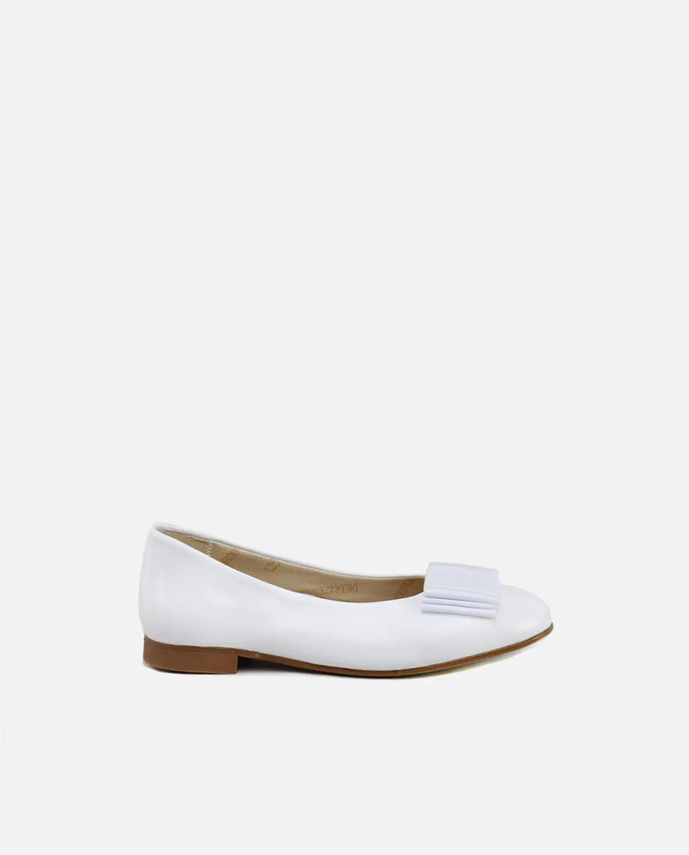 Балетки для девочки из белой лакированной кожи Eli 1957, белый
Балетки для девочки из белой лакированной кожи Eli 1957, белый