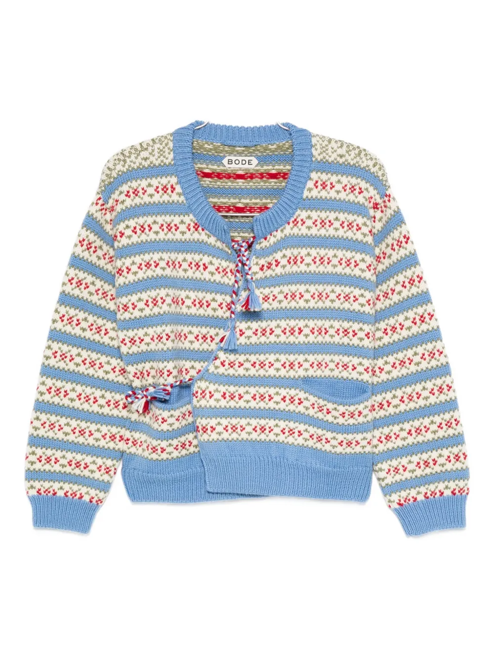 Кардиган с асимметричным кроем и узором Bode, нейтральный
Кардиган с асимметричным кроем и узором Bode, нейтральный