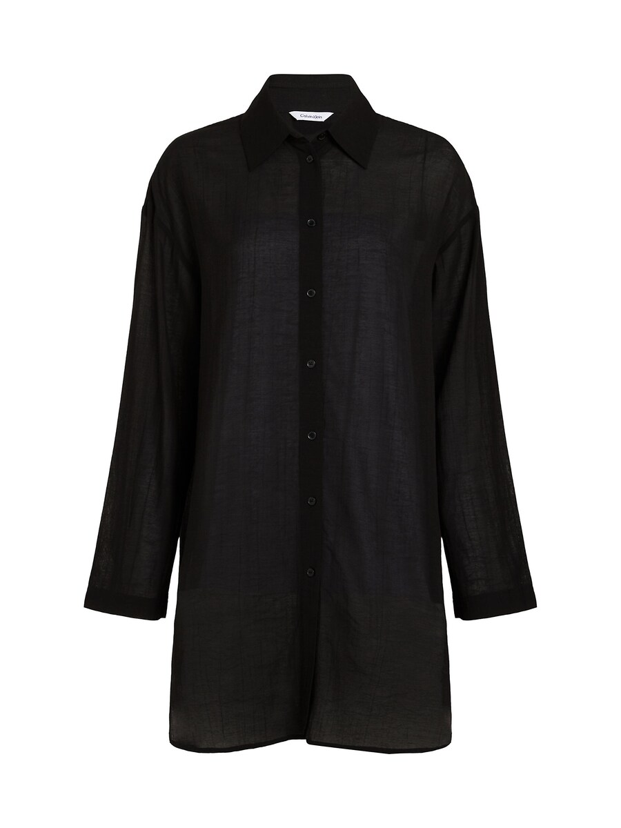 Пляжное платье Calvin Klein Swimwear, черный 
Пляжное платье Calvin Klein Swimwear, черный