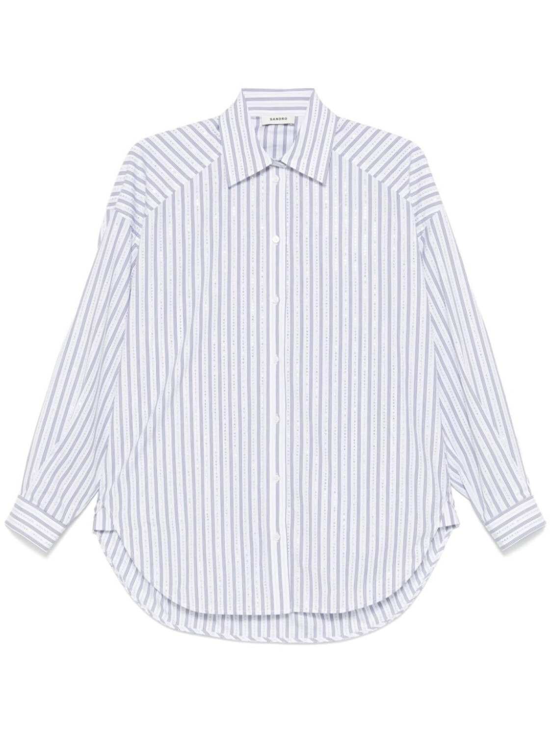 SANDRO рубашка со стразами, белый
SANDRO рубашка со стразами, белый