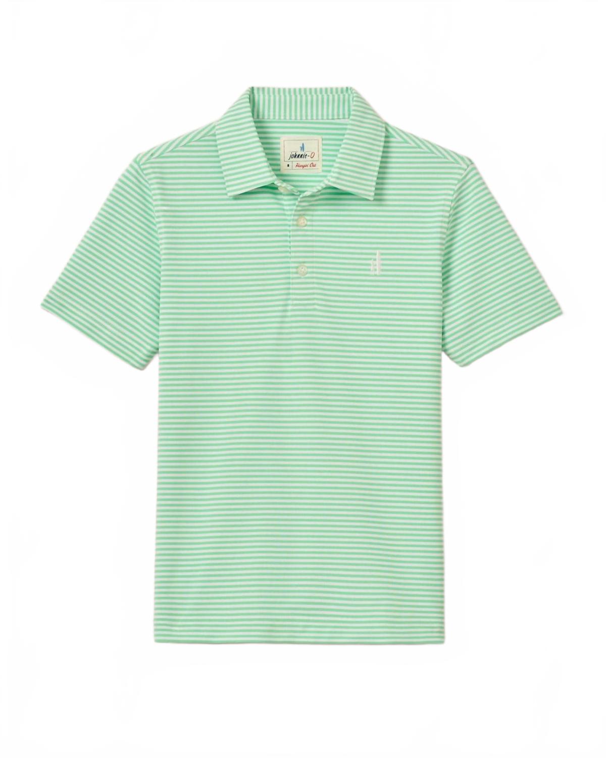 Детская поло Hunter Performance в зеленую полоску JOHNNIE-O
Детская поло Hunter Performance в зеленую полоску JOHNNIE-O