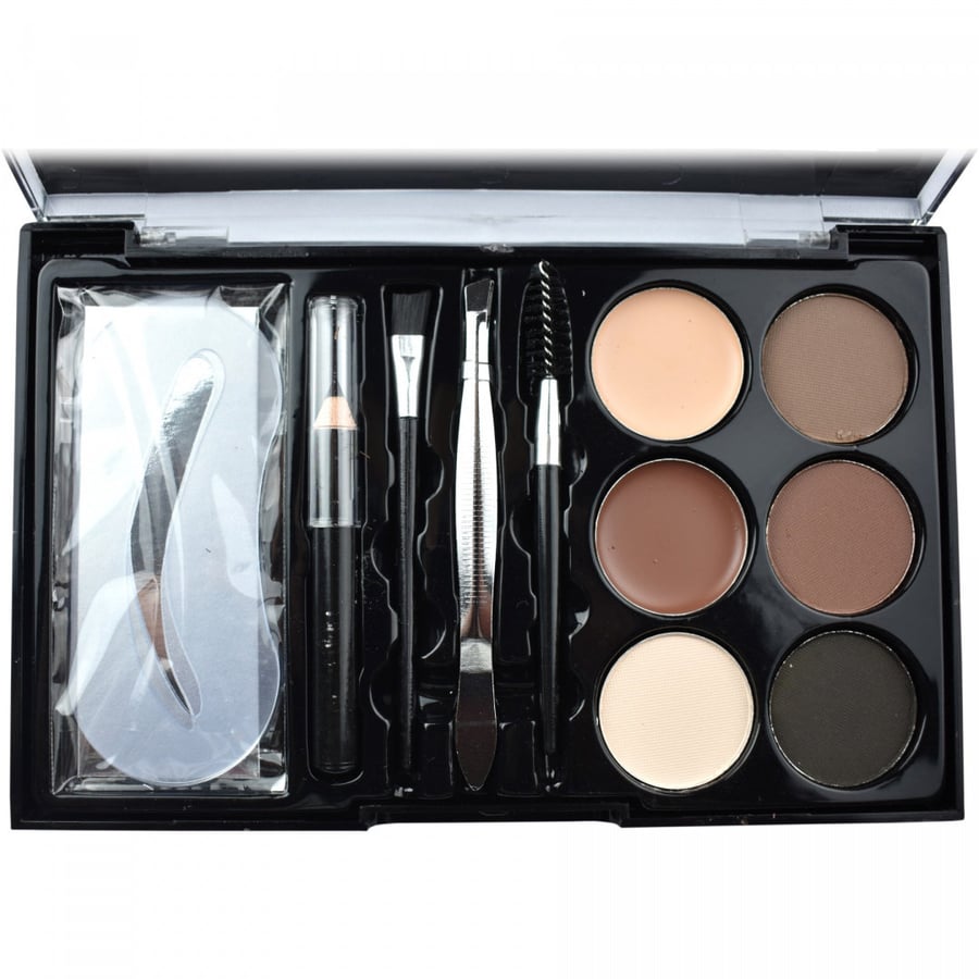 Bellezza, набор для бровей, палитра для бровей BP01
Bellezza, набор для бровей, палитра для бровей BP01