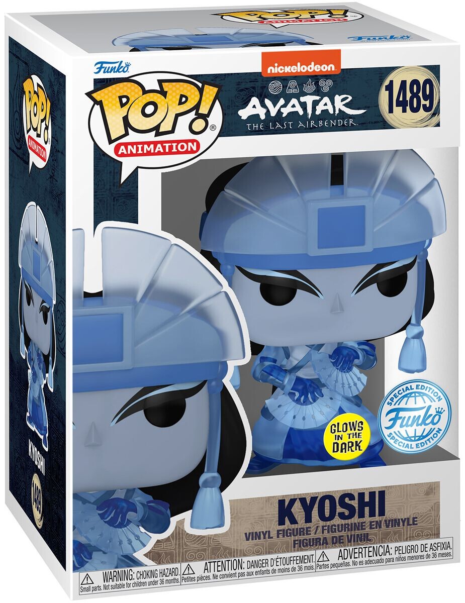 Виниловая фигурка Kyoshi (GITD) Vinyl Figur 1489 от Avatar - Der Herr der Elemente
Виниловая фигурка Kyoshi (GITD) Vinyl Figur 1489 от Avatar - Der Herr der Elemente