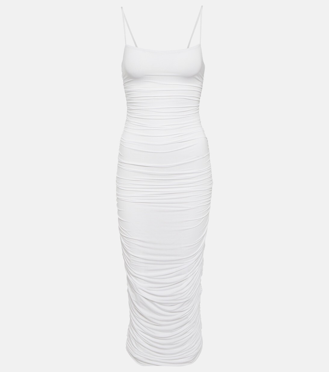 Платье-комбинация из джерси со сборками WARDROBE.NYC, белый
Платье-комбинация из джерси со сборками WARDROBE.NYC, белый