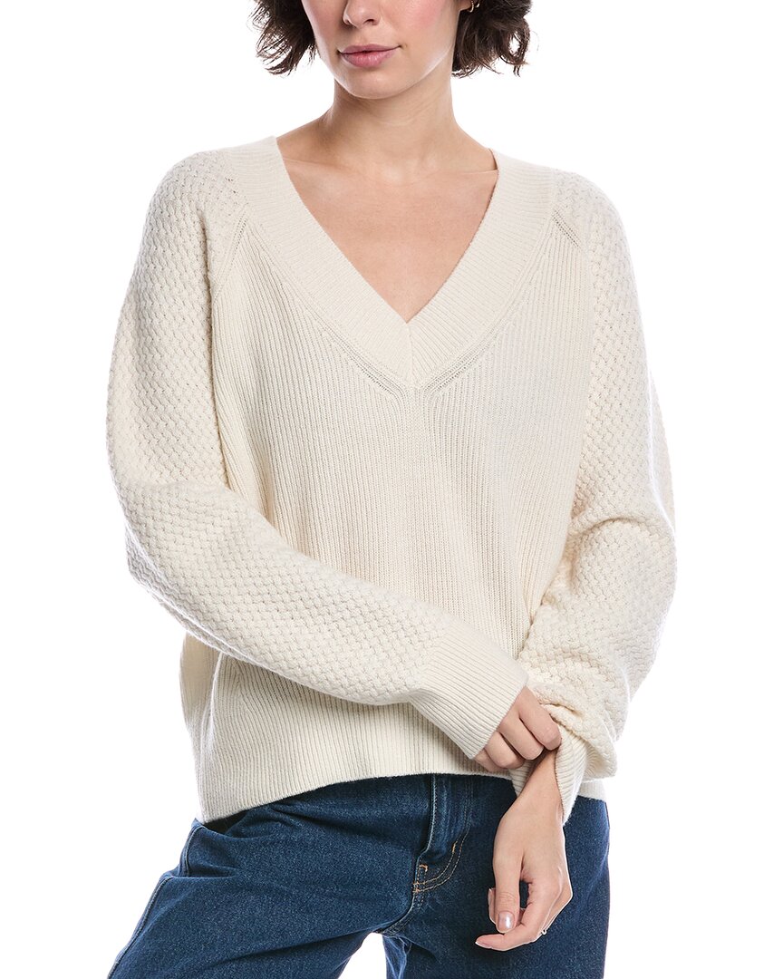 Rag & bone Кашемировый свитер Kaylee, белый
Rag & bone Кашемировый свитер Kaylee, белый