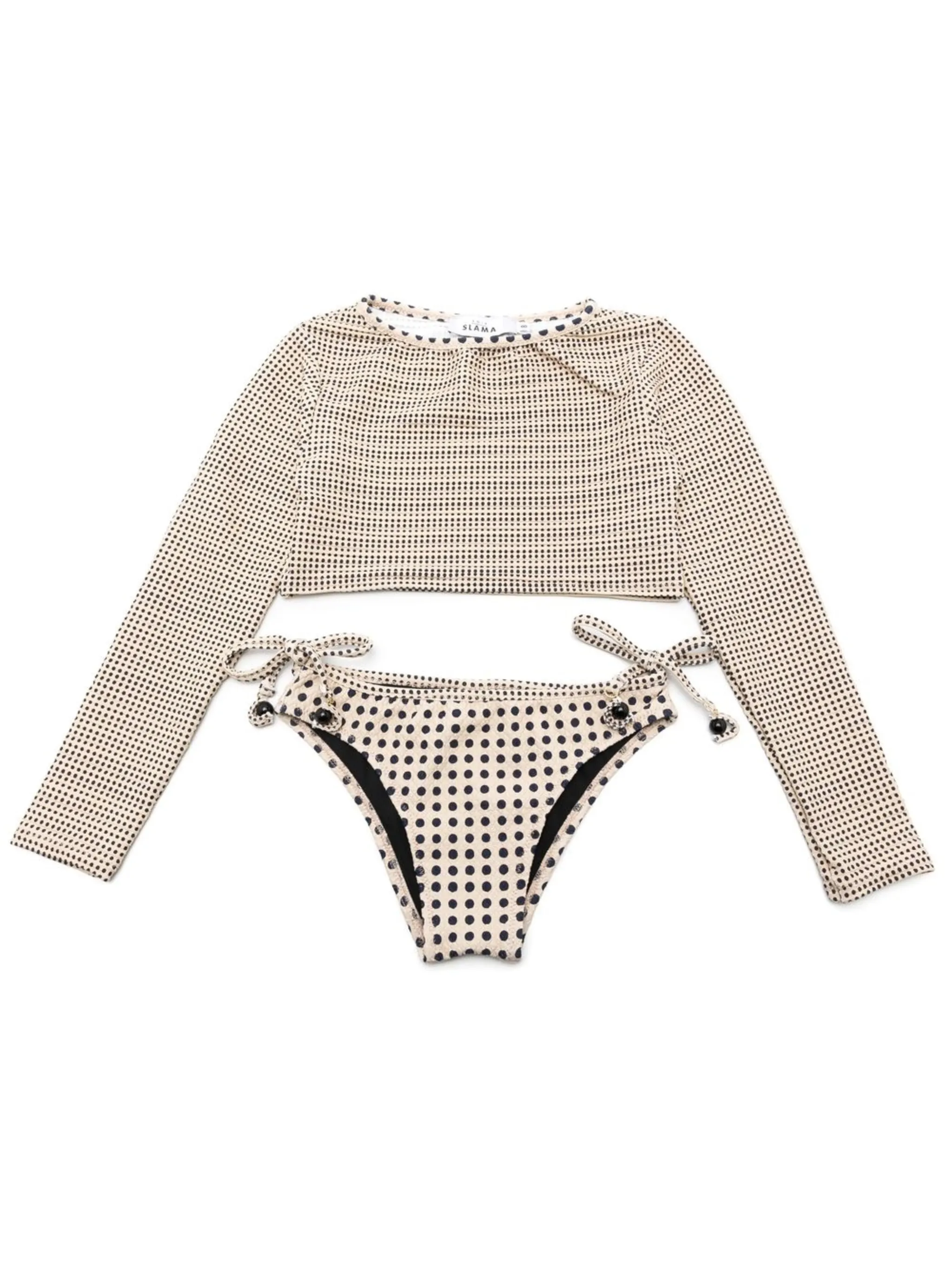 Фактурное бикини с принтом Amir Slama, нейтральный
Фактурное бикини с принтом Amir Slama, нейтральный