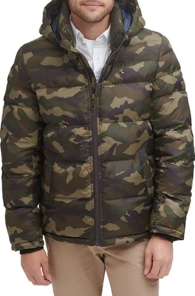 Мужская куртка-пуховик Tommy Hilfiger с капюшоном (стандартная и для больших и высоких), Camouflage
Мужская куртка-пуховик Tommy Hilfiger с капюшоном (стандартная и для больших и высоких), Camouflage