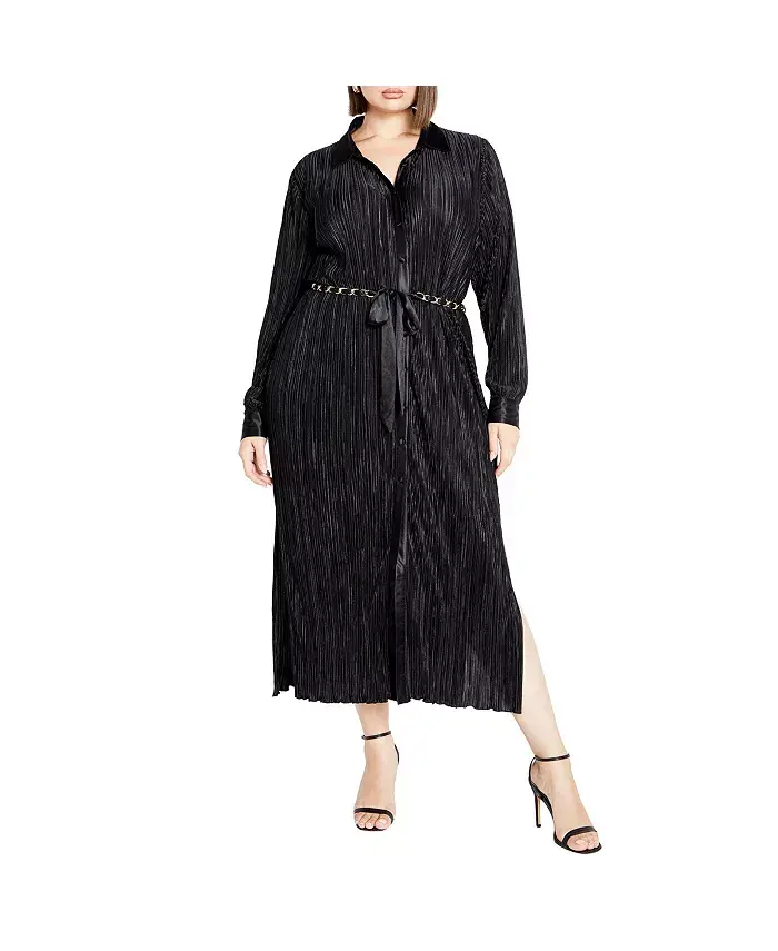 Платье макси Andi больших размеров CITY CHIC, черный
Платье макси Andi больших размеров CITY CHIC, черный