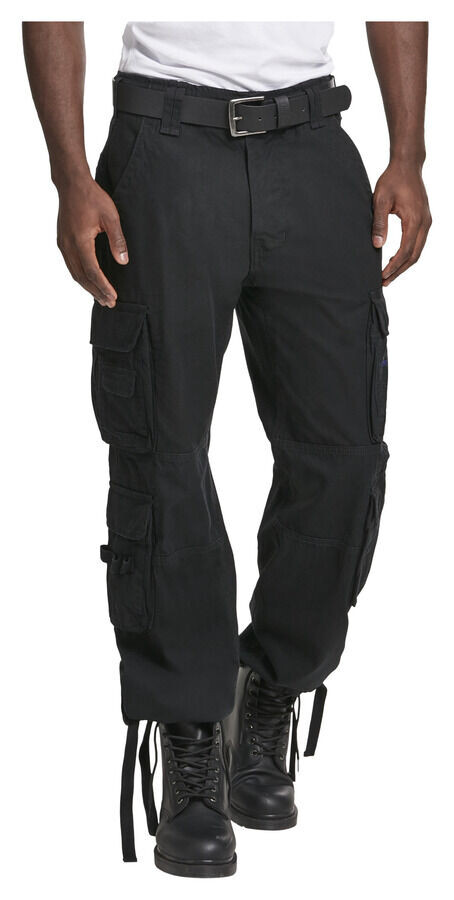 Чисто винтажные брюки Brandit, черный 
Чисто винтажные брюки Brandit, черный