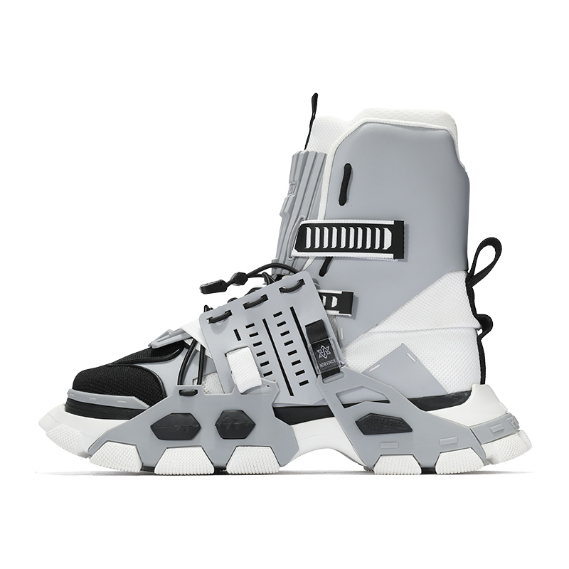 NORVINCY Высокие массивные кроссовки унисекс серо-белые, цвет Gray White
NORVINCY Высокие массивные кроссовки унисекс серо-белые, цвет Gray White