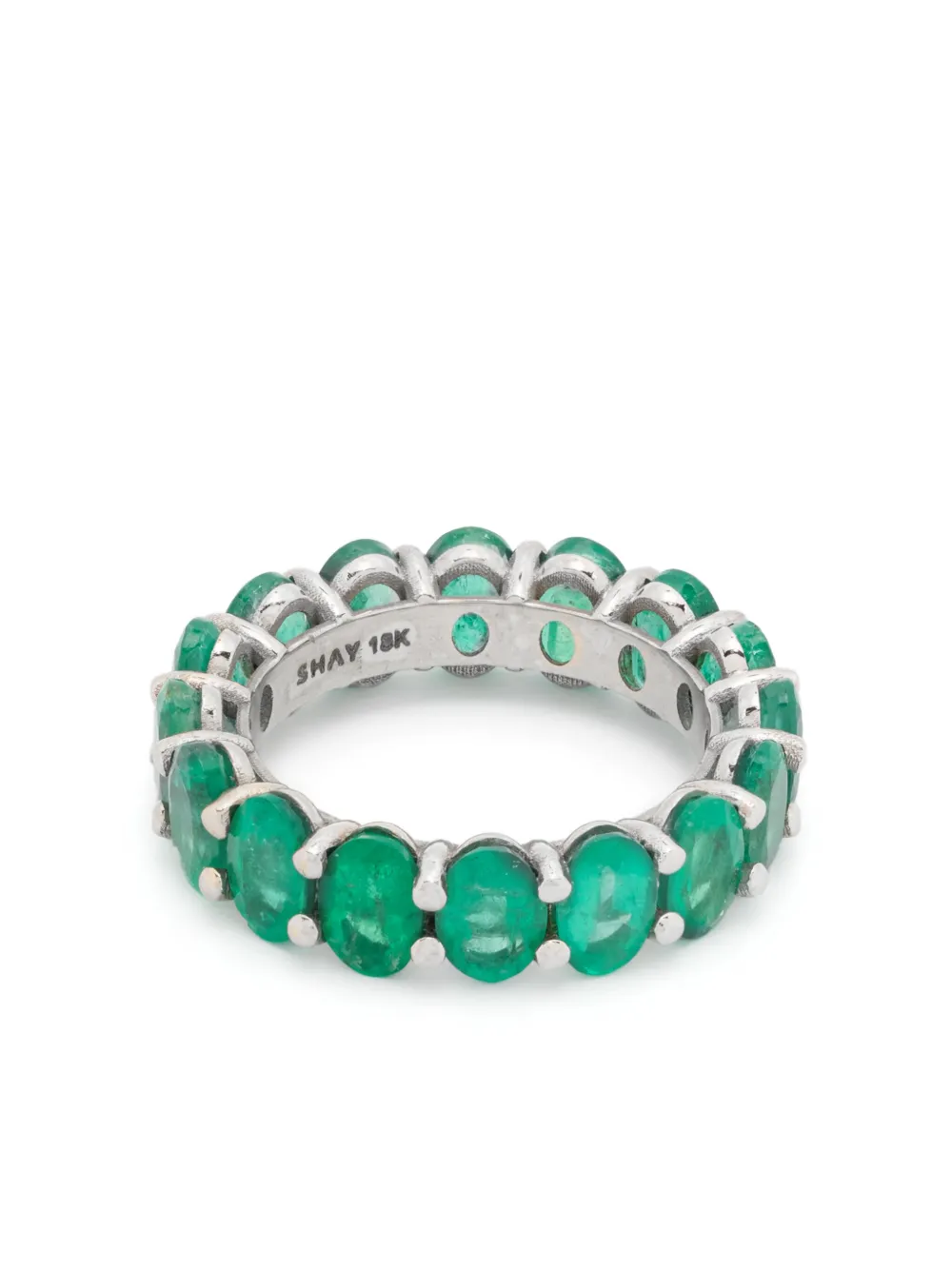 Кольцо из белого золота с изумрудами SHAY, белый
Кольцо из белого золота с изумрудами SHAY, белый