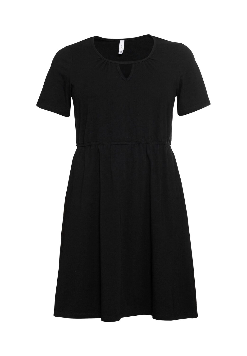 Платье из джерси с вырезом горловины sheego, черный
Платье из джерси с вырезом горловины sheego, черный