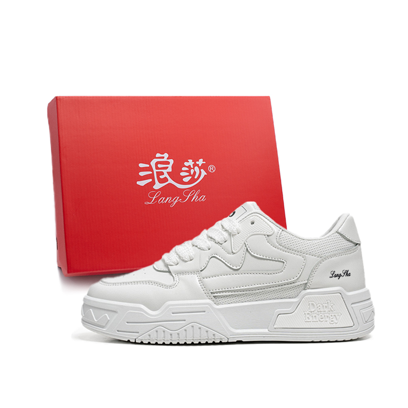 Lanza Антискользящие и износостойкие легкие низкие скейтбордские кроссовки мужские белые, цвет White
Lanza Антискользящие и износостойкие легкие низкие скейтбордские кроссовки мужские белые, цвет White