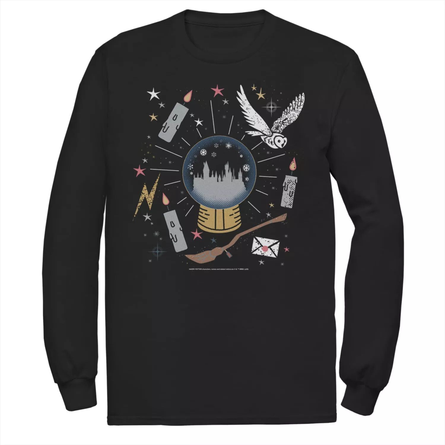 Мужская футболка со снежным глобусом «Гарри Поттер» и «Рождественский Хогвартс» Licensed Character
Мужская футболка со снежным глобусом «Гарри Поттер» и «Рождественский Хогвартс» Licensed Character