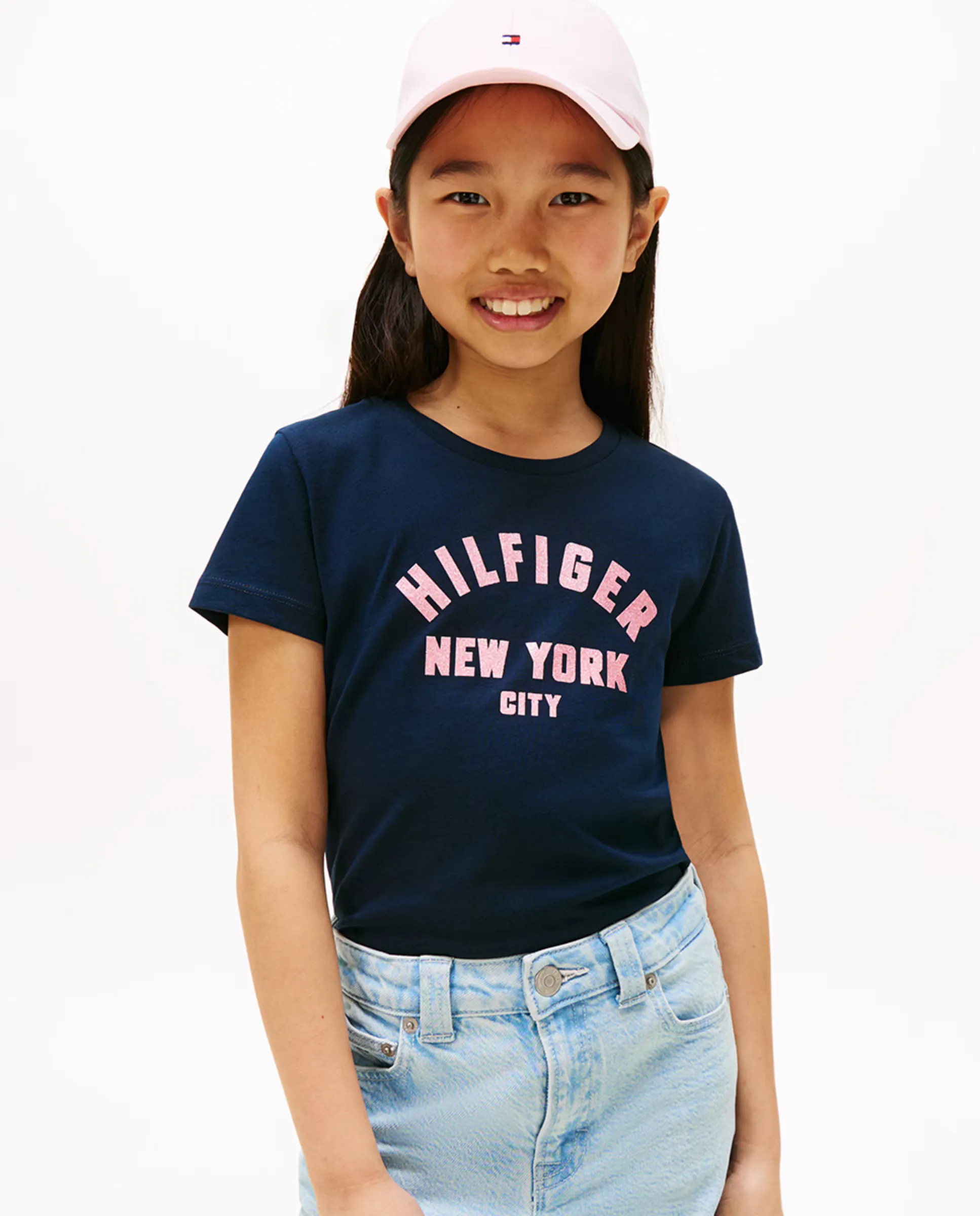 Детская футболка с коротким рукавом и круглым вырезом, с логотипом спереди Tommy Hilfiger, синий
Детская футболка с коротким рукавом и круглым вырезом, с логотипом спереди Tommy Hilfiger, синий