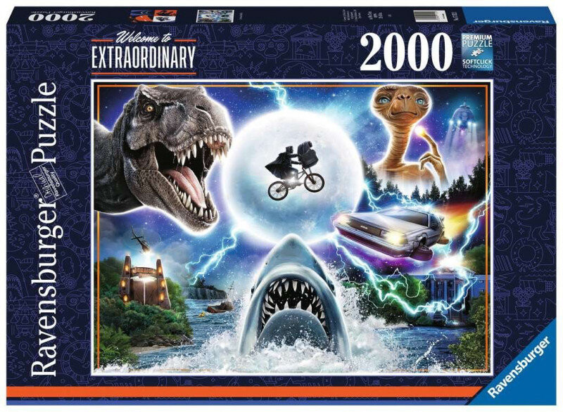 Ravensburger, пазл, Universal-Amblin Multi-pro, 2000 шт.
Ravensburger, пазл, Universal-Amblin Multi-pro, 2000 шт.