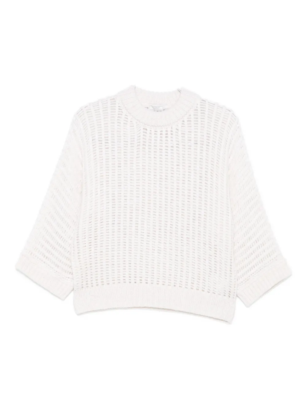 Свитер ажурной вязки Peserico, белый
Свитер ажурной вязки Peserico, белый