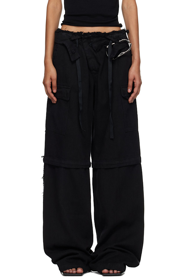 Ottolinger Черные широкие брюки-карго
Ottolinger Черные широкие брюки-карго