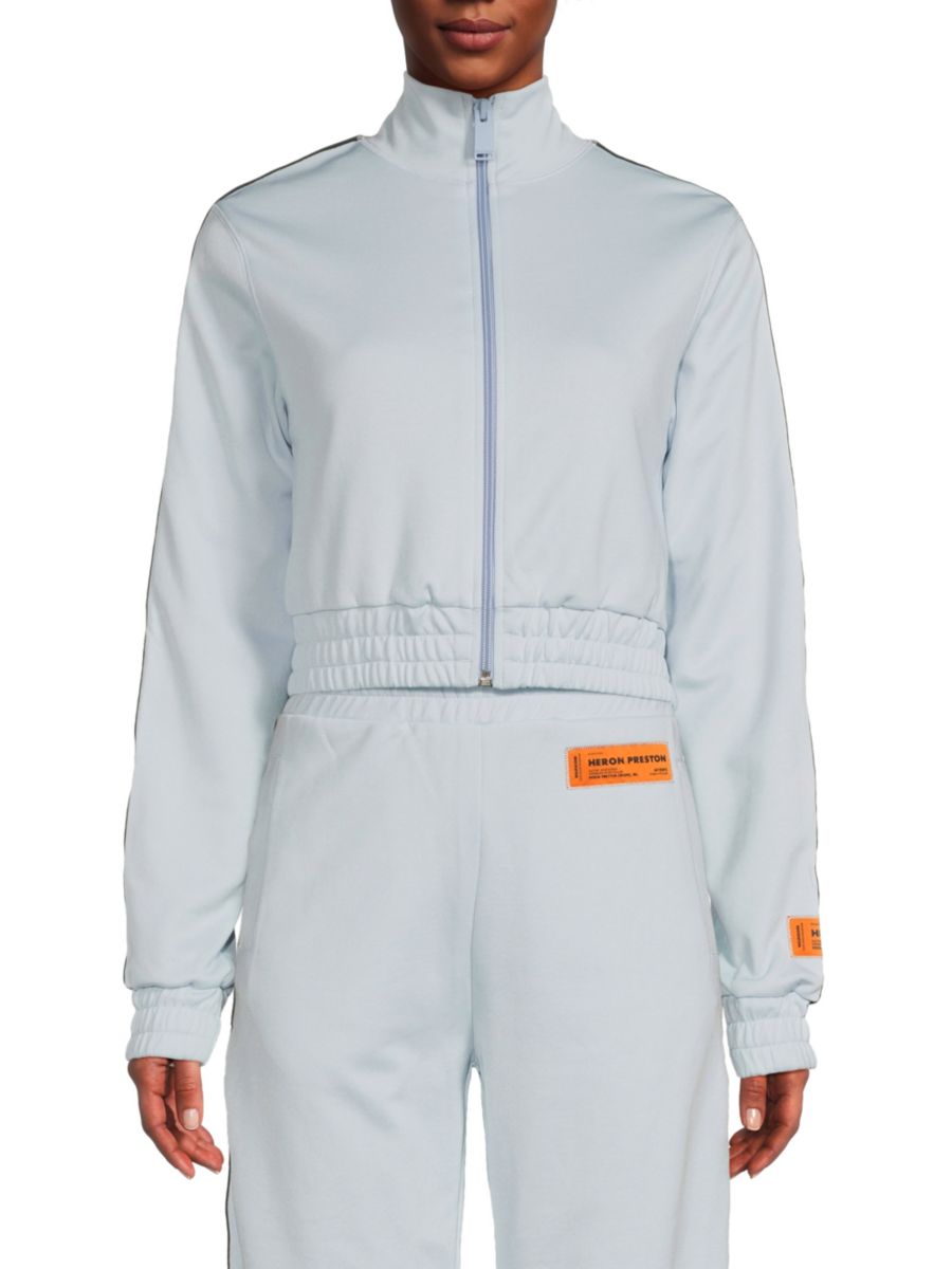 Укороченная спортивная куртка Heron Preston, синий
Укороченная спортивная куртка Heron Preston, синий