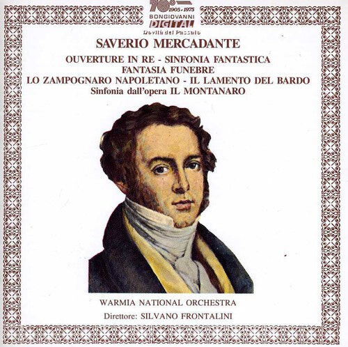 CD диск Mercadante / Frontalini, Silvano: Ouverture in Re / Sinfonia Fantastica
CD диск Mercadante / Frontalini, Silvano: Ouverture in Re / Sinfonia Fantastica