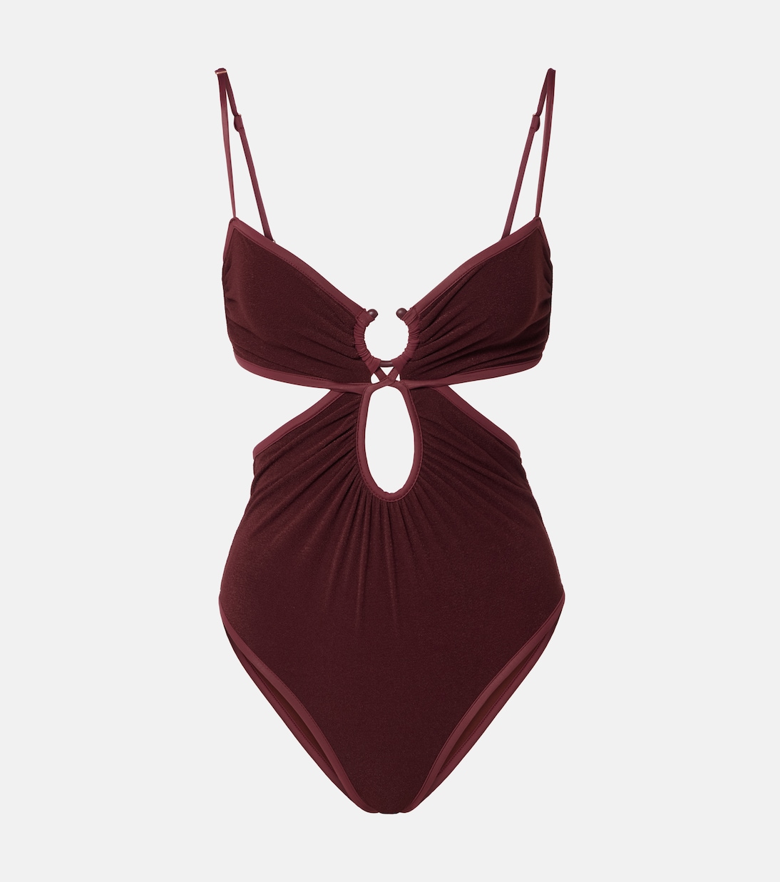 Купальник Sunny Days с вырезами и сборками Johanna Ortiz, Madero/Wine
Купальник Sunny Days с вырезами и сборками Johanna Ortiz, Madero/Wine