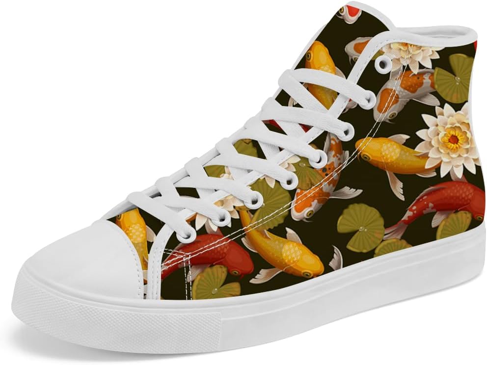 Кеды Chebing Carp высокие на шнуровке с рисунком рыбы, повседневные кроссовки для женщин и мужчин, желтый
Кеды Chebing Carp высокие на шнуровке с рисунком рыбы, повседневные кроссовки для женщин и мужчин, желтый