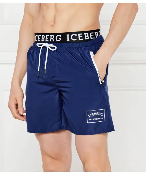 Пляжные шорты Regular fit Iceberg, синий
Пляжные шорты Regular fit Iceberg, синий