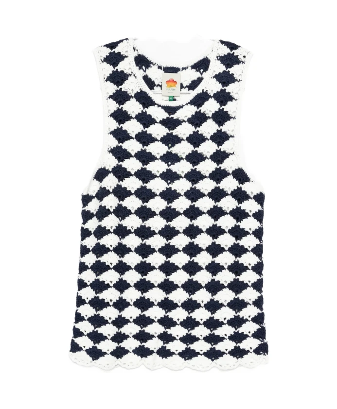 Топ без рукавов Farm Rio, синий
Топ без рукавов Farm Rio, синий