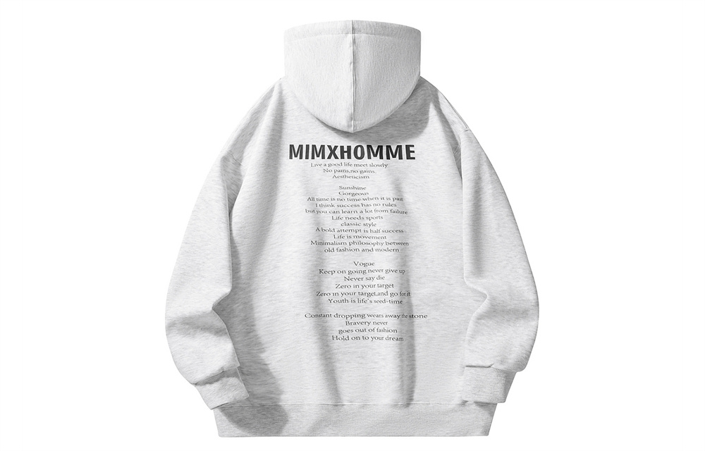 Свитшот Unisex Mimx Homme, бело-серый
Свитшот Unisex Mimx Homme, бело-серый