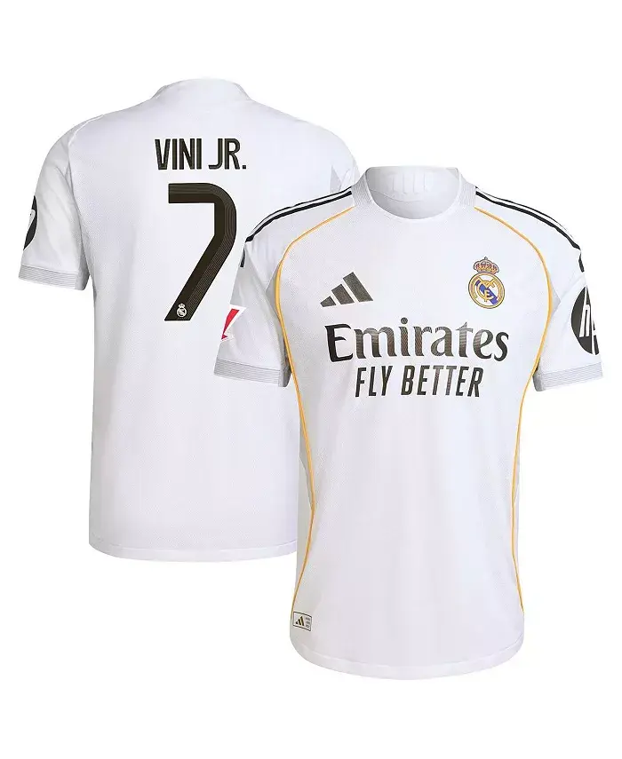 Мужская футболка Vini Jr. White Real Madrid 2025/26 Home Authentic adidas
Мужская футболка Vini Jr. White Real Madrid 2025/26 Home Authentic adidas