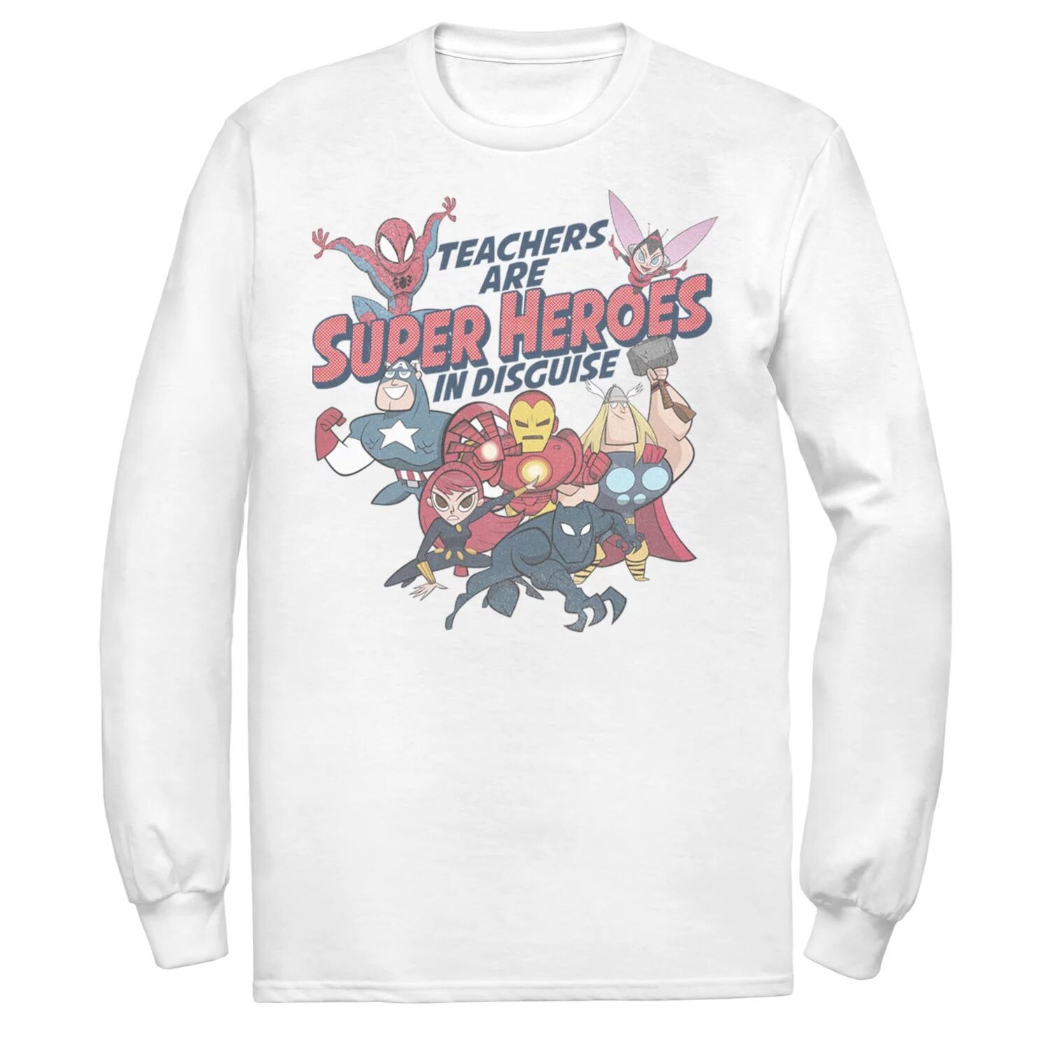 Мужская футболка Marvel Group Shot Teachers Are Super Heroes
Мужская футболка Marvel Group Shot Teachers Are Super Heroes