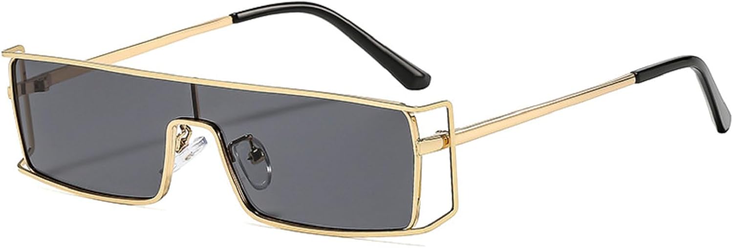 Ретро женские солнцезащитные очки в маленькой металлической оправе, прямоугольной формы, модные солнцезащитные очки, трендовые мужские солнцезащитные очки UV400 mincl, Gold Black
Ретро женские солнцезащитные очки в маленькой металлической оправе, прямоугольной формы, модные солнцезащитные очки, трендовые мужские солнцезащитные очки UV400 mincl, Gold Black