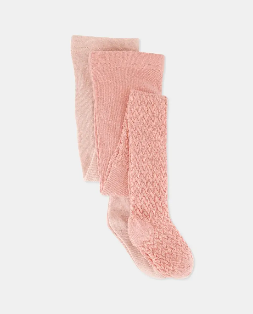 Набор из 2 детских колготок с фантазийным принтом для девочки Cotton Juice, розовый
Набор из 2 детских колготок с фантазийным принтом для девочки Cotton Juice, розовый