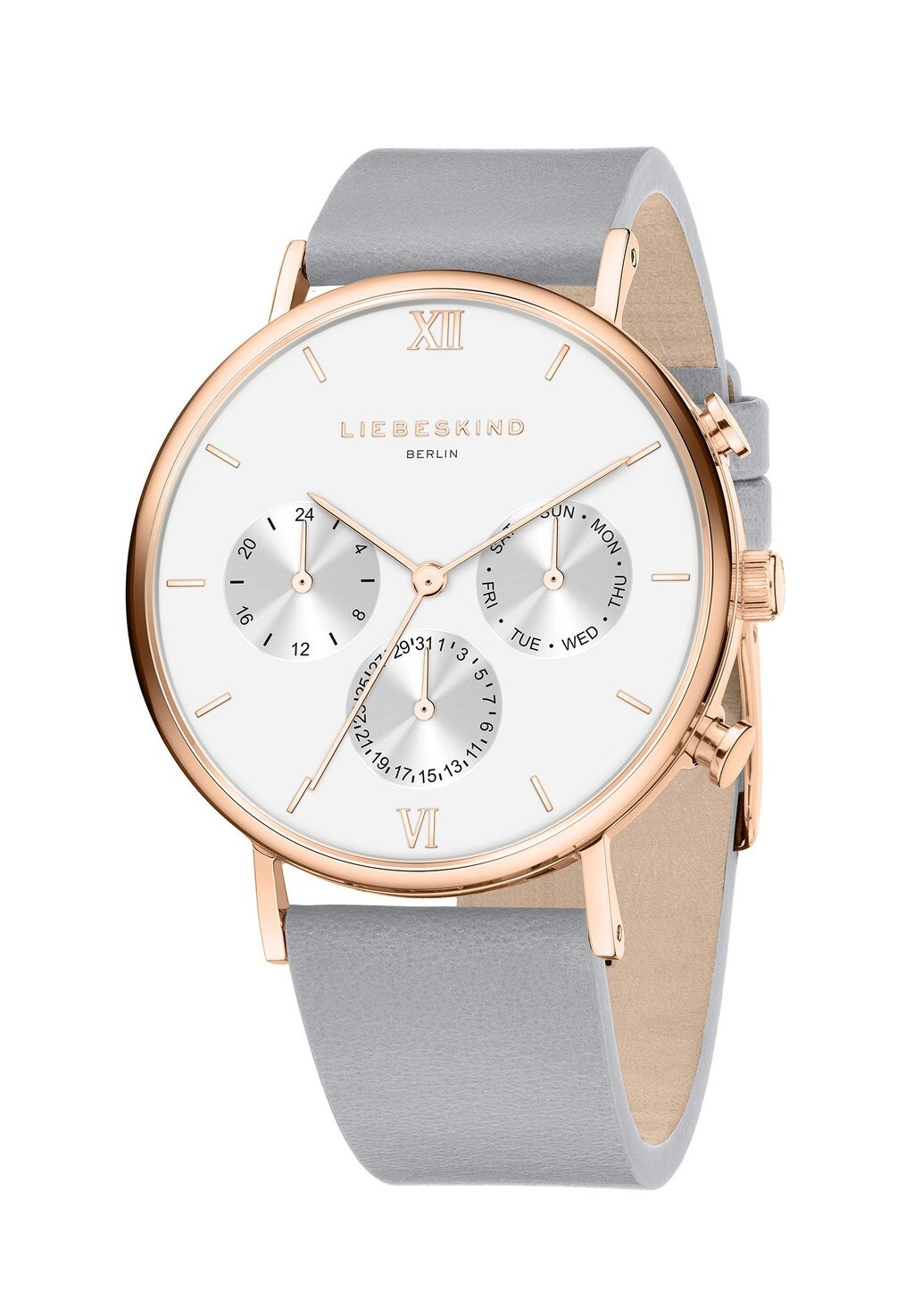 Часы с хронографом UHR Liebeskind Berlin, серый
Часы с хронографом UHR Liebeskind Berlin, серый