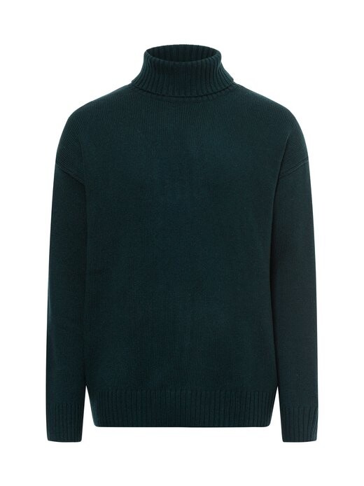 Вязаный свитер с содержанием шерсти Finshley & Harding London, синий 
Вязаный свитер с содержанием шерсти Finshley & Harding London, синий