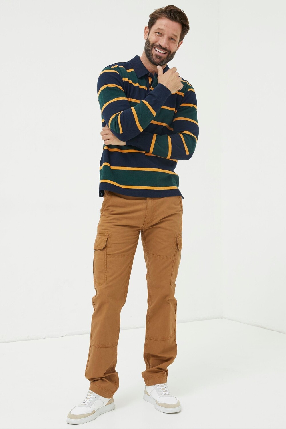 Брюки-карго Corby из материала рипстоп Fat Face, коричневый
Брюки-карго Corby из материала рипстоп Fat Face, коричневый