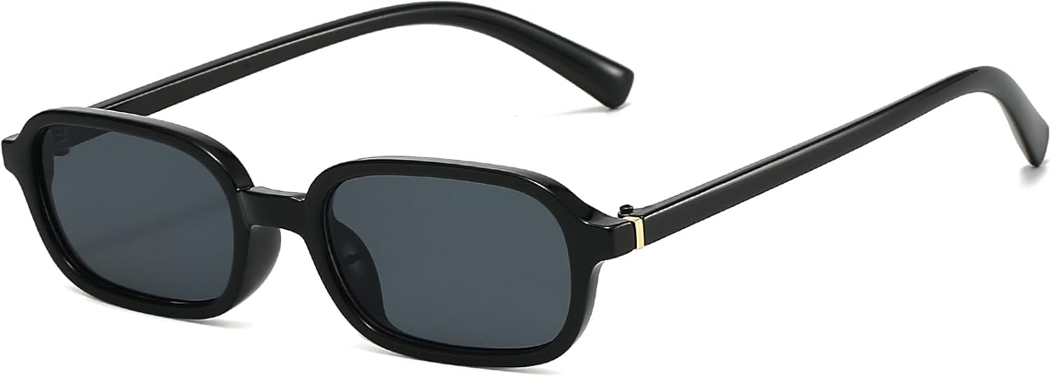 Солнцезащитные очки в стиле ретро прямоугольной формы для женщин. Модные, милые, в стиле 90-х. Маленькие, узкие, прямоугольные солнцезащитные очки BRMHDY, A1 Black/Grey
Солнцезащитные очки в стиле ретро прямоугольной формы для женщин. Модные, милые, в стиле 90-х. Маленькие, узкие, прямоугольные солнцезащитные очки BRMHDY, A1 Black/Grey