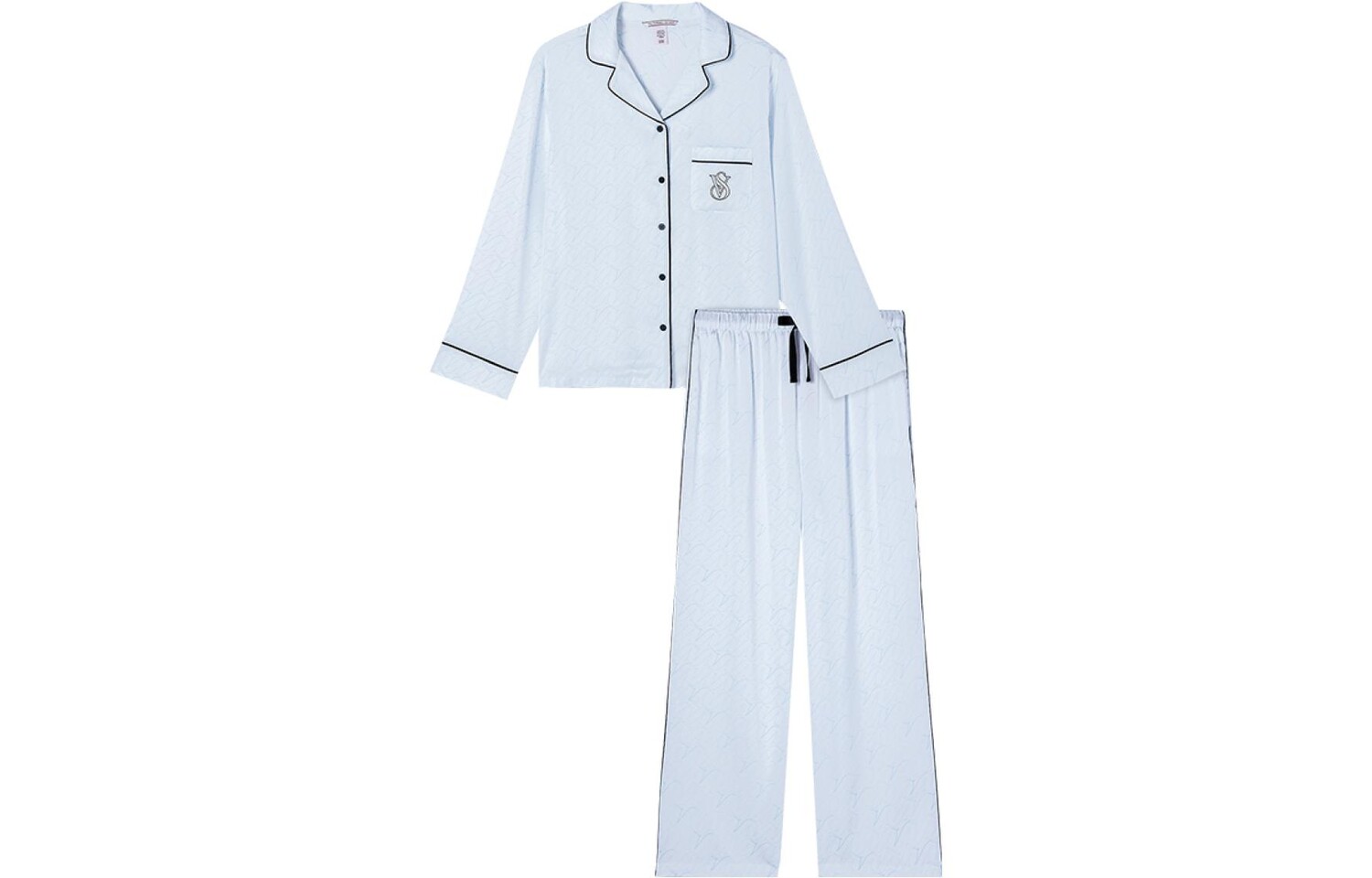 Женский пижамный комплект Victoria's Secret, Светло-голубой цвет
Женский пижамный комплект Victoria's Secret, Светло-голубой цвет