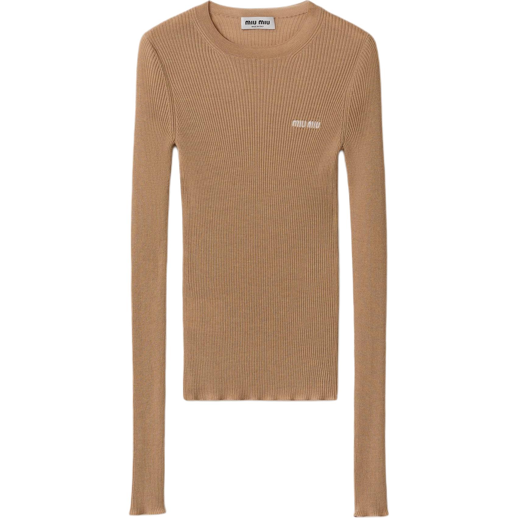 MIU MIU Кашемировый свитер Women's Khaki
MIU MIU Кашемировый свитер Women's Khaki