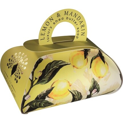 The English Soap Company Большой подарочный пакет Мыло для ванны «Лимон и мандарин», 260 г
The English Soap Company Большой подарочный пакет Мыло для ванны «Лимон и мандарин», 260 г