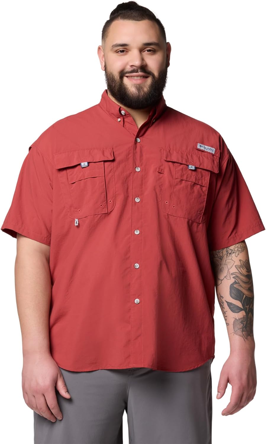 Мужская рубашка Columbia Sportswear Bahama II S/S, Dusty Crimson
Мужская рубашка Columbia Sportswear Bahama II S/S, Dusty Crimson