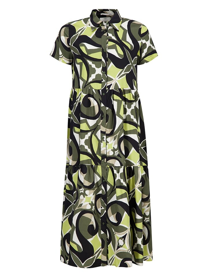 Длинное платье FYNCH-HATTON, хаки 
Длинное платье FYNCH-HATTON, хаки