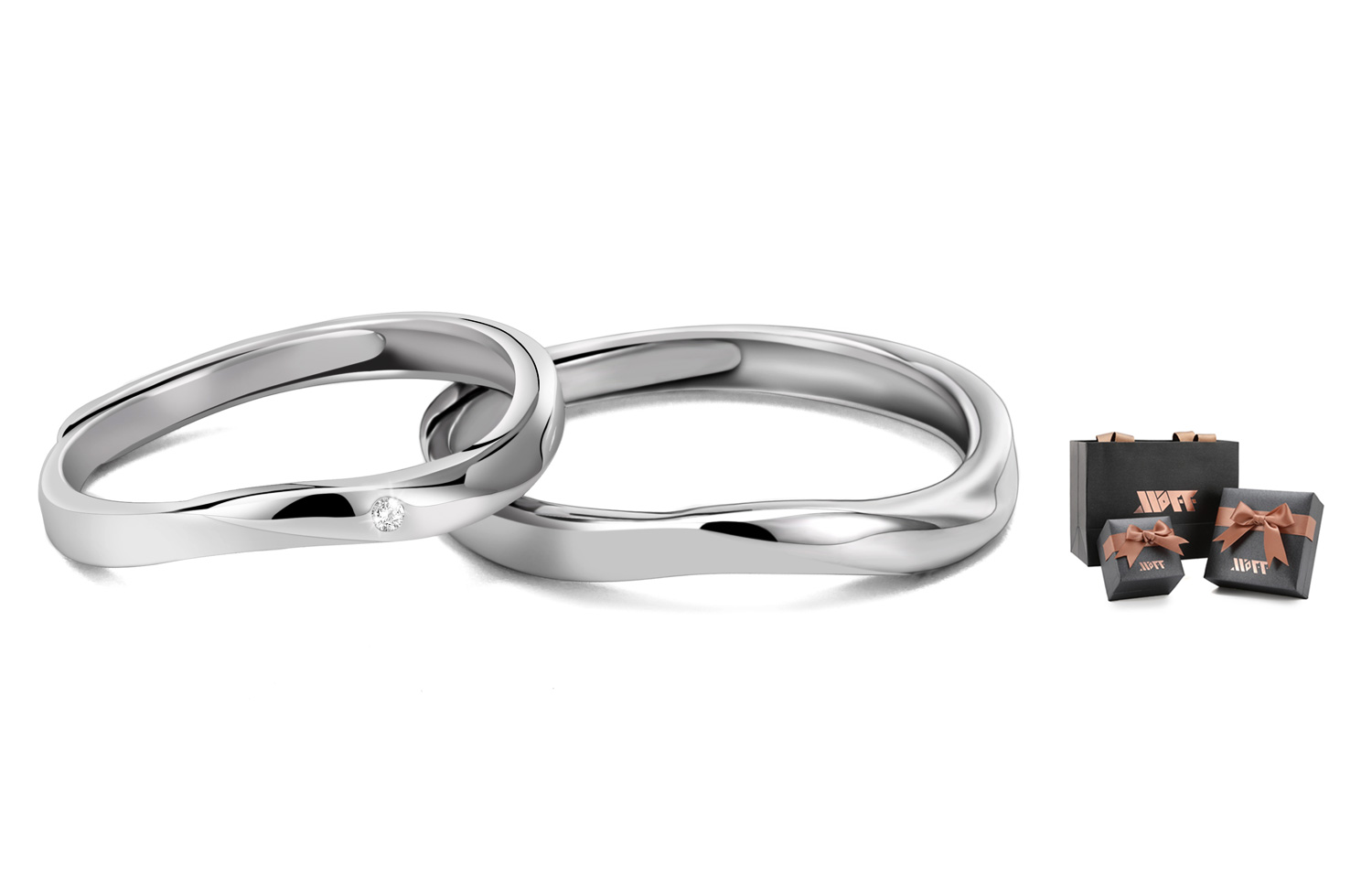 XXOFF Кольцо из стерлингового серебра 925 пробы Unisex Silver White
XXOFF Кольцо из стерлингового серебра 925 пробы Unisex Silver White