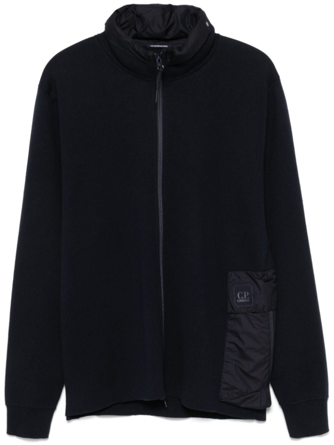 Хлопковый кардиган на молнии C.P. Company, синий
Хлопковый кардиган на молнии C.P. Company, синий