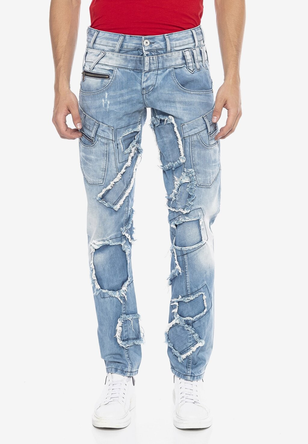 Джинсы прямого кроя Cipo & Baxx, светло-голубой
Джинсы прямого кроя Cipo & Baxx, светло-голубой