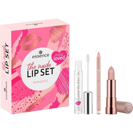 Essence Косметика The Nude Lip Set Романтическая помада Макияж Подарочный набор для женщин
Essence Косметика The Nude Lip Set Романтическая помада Макияж Подарочный набор для женщин