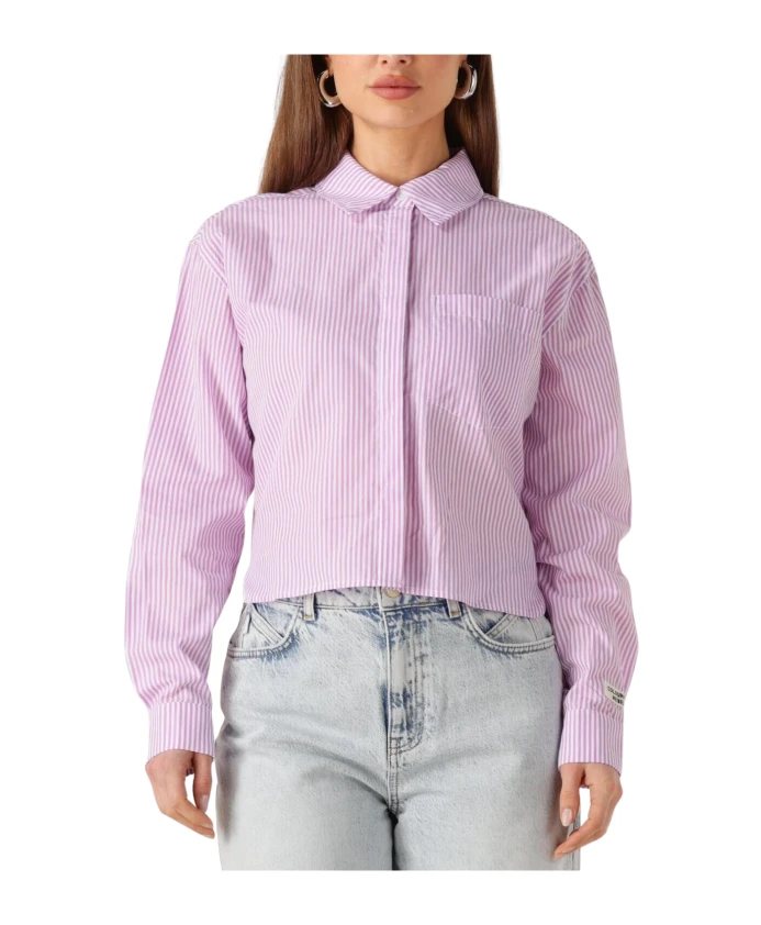 Полосатая блузка прямого кроя от Aliya Colourful Rebel, розовый
Полосатая блузка прямого кроя от Aliya Colourful Rebel, розовый