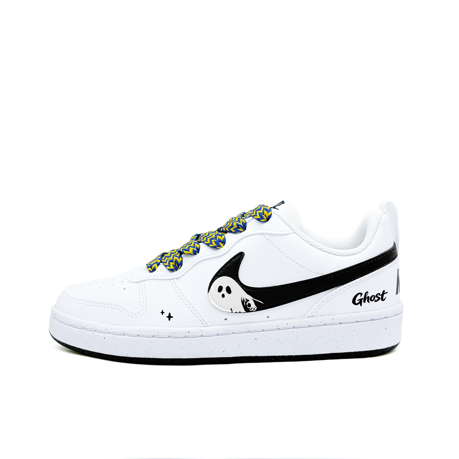 Nike Court Borough Ethereal Ghost Synthetic Leather Low top Kids' Skateboarding Shoes Black White Teenagers
Nike Court Borough Ethereal Ghost Synthetic Leather Low top Kids' Skateboarding Shoes Black White Teenagers