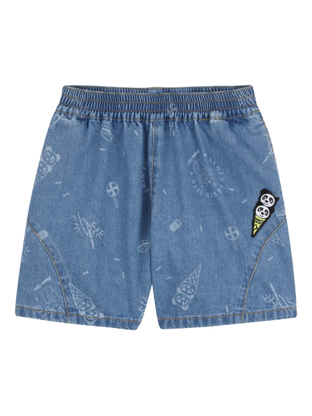 Джинсовые шорты с принтом Kenzo Kids, синий
Джинсовые шорты с принтом Kenzo Kids, синий