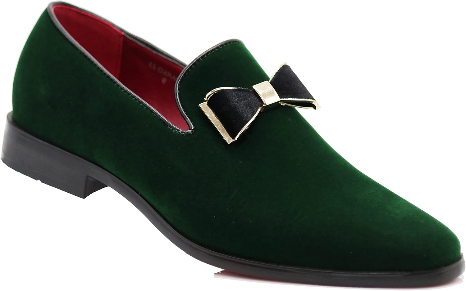 Мужские винтажные бархатные лоферы SPK23 с бантом, слипоны, модная обувь, классические туфли для смокинга Enzo Romeo, зеленый
Мужские винтажные бархатные лоферы SPK23 с бантом, слипоны, модная обувь, классические туфли для смокинга Enzo Romeo, зеленый